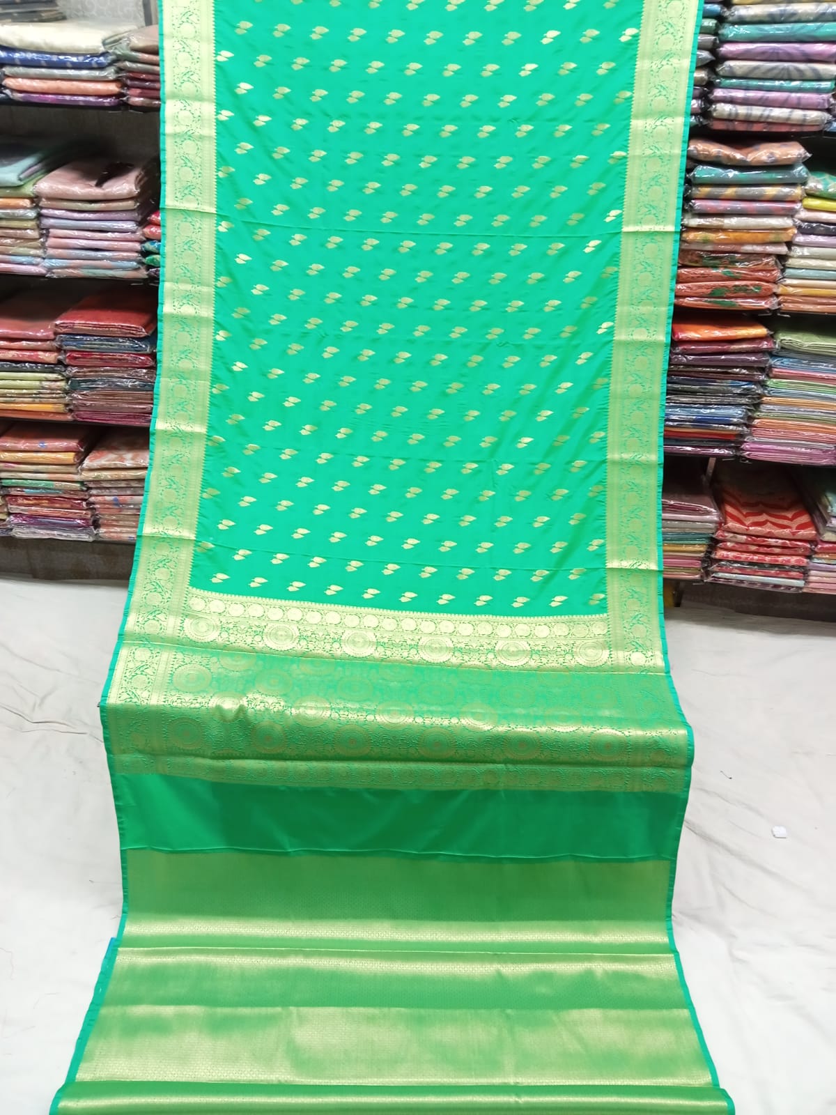 ORDER ONLINE @ Semi Kanjivaram Soft Silk Sarees –  https://www.prashantisarees.com/collections/semi-soft-silks Antique Jhumka  - https:... | Instagram