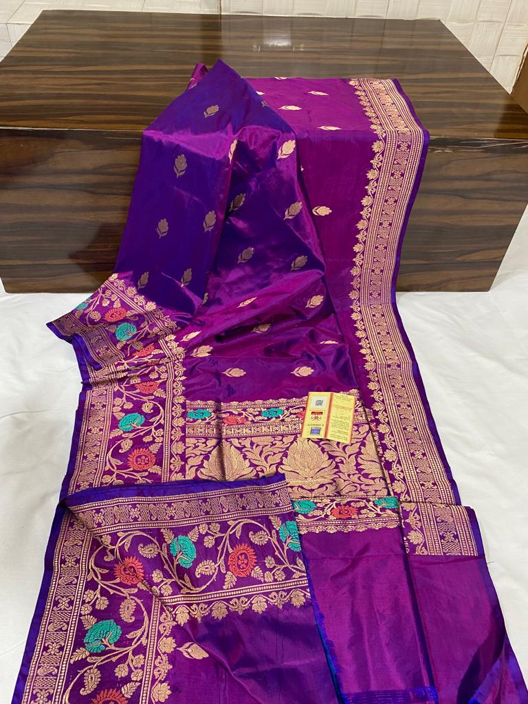 The Banarasi Saree | Buy Handmade & Handloom Banarasi Silk Saree Online ...